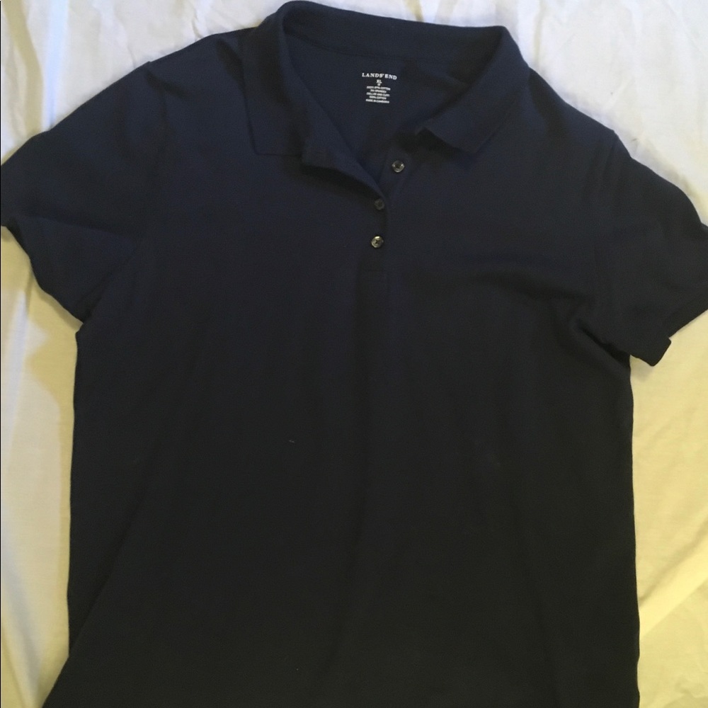 Lands End Women’s Navy Polo